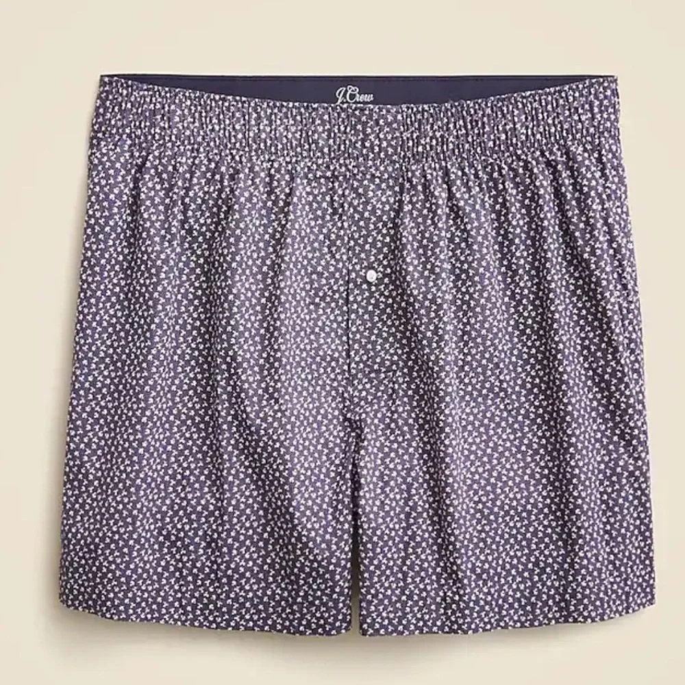 J crew printed boxers Snowflurry Ditsy Navy I